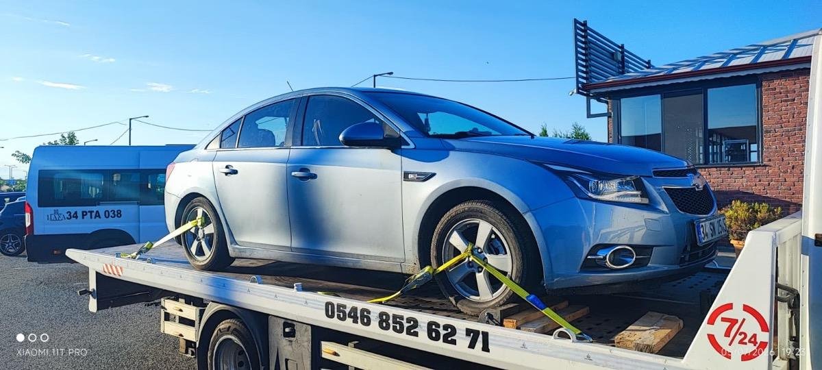 Çorlu oto kurtarıcı - Chevrolet Cruze platformlu çekici ile taşıma